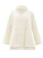Matchesfashion.com Roksanda - Jodi Roll Neck Alpaca Blend Sweater - Womens - Ivory