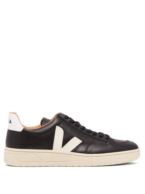 Matchesfashion.com Veja - V 12 Bastille Leather Trainers - Mens - Black Multi