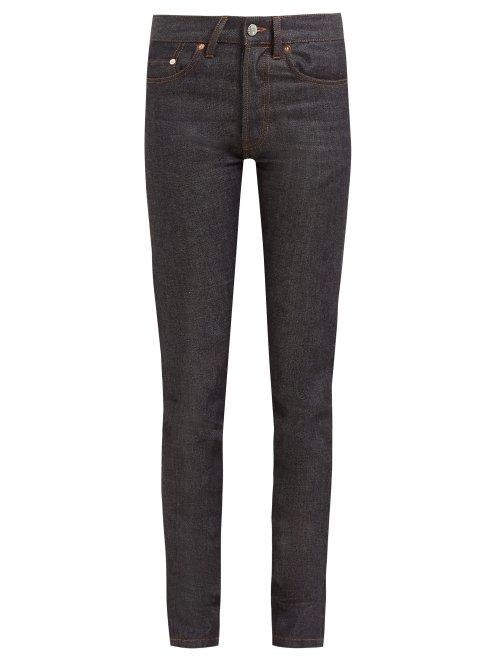 Matchesfashion.com Holiday Boileau - The Frankie High Rise Straight Leg Jeans - Womens - Denim