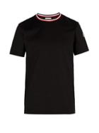 Matchesfashion.com Moncler - Cotton Jersey T Shirt - Mens - Black
