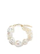 Matchesfashion.com Completedworks - Parade Of Possibilities Pearl & Gold Bracelet - Womens - Pearl