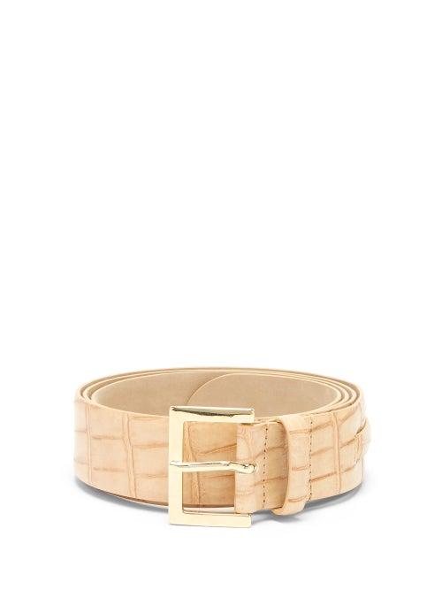 Matchesfashion.com Max Mara - Fiore Belt - Womens - Tan