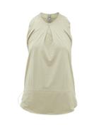 Matchesfashion.com Adidas By Stella Mccartney - Inverted-pleat Technical Tank Top - Womens - Green