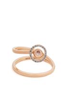 Matchesfashion.com Marie Mas - Diamond, Amethyst, Topaz & Pink Gold Ring - Womens - Pink