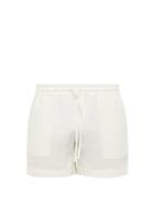 Matchesfashion.com Commas - Drawstring Linen Shorts - Mens - White