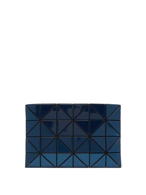 Matchesfashion.com Bao Bao Issey Miyake - Prism Top Zip Pouch - Womens - Blue
