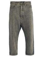 Matchesfashion.com Rick Owens Drkshdw - Tapered Cropped Jeans - Mens - Black