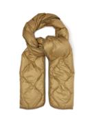 Matchesfashion.com Isabel Marant - Bremon Quilted Technical Shell Scarf - Womens - Khaki