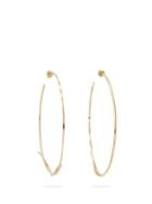 Matchesfashion.com Completedworks - A Simple Twist Of Fate Gold Vermeil Hoop Earrings - Womens - Gold