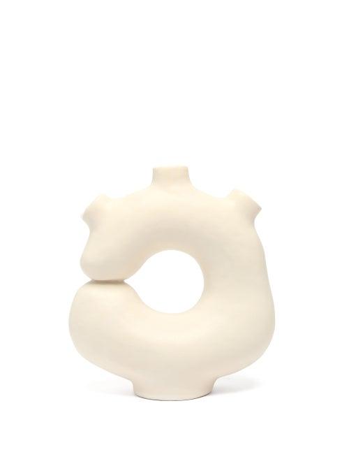 Matchesfashion.com Simone Bodmer Turner - Ros Ceramic Vessel - Cream