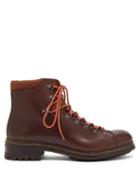 Matchesfashion.com O'keeffe - Austin Waterproof Leather Hiking Boots - Mens - Burgundy