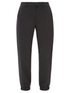 Cefinn - Jason Elasticated-cuff Twill Trousers - Womens - Charcoal