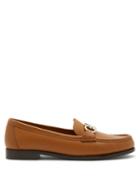 Matchesfashion.com Salvatore Ferragamo - Gancio Bit Leather Loafers - Womens - Tan
