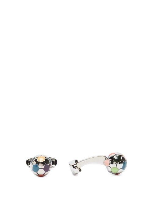 Matchesfashion.com Paul Smith - Football Cufflinks - Mens - Multi
