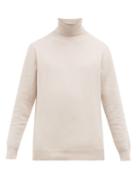 Matchesfashion.com Altea - Roll Neck Wool Blend Sweater - Mens - Cream