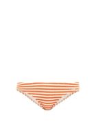 Matchesfashion.com Solid & Striped - The Elle Striped Ribbed Bikini Briefs - Womens - Red Stripe