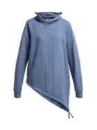 Matchesfashion.com Lndr - Dupla Cotton Blend Hooded Sweatshirt - Womens - Light Blue