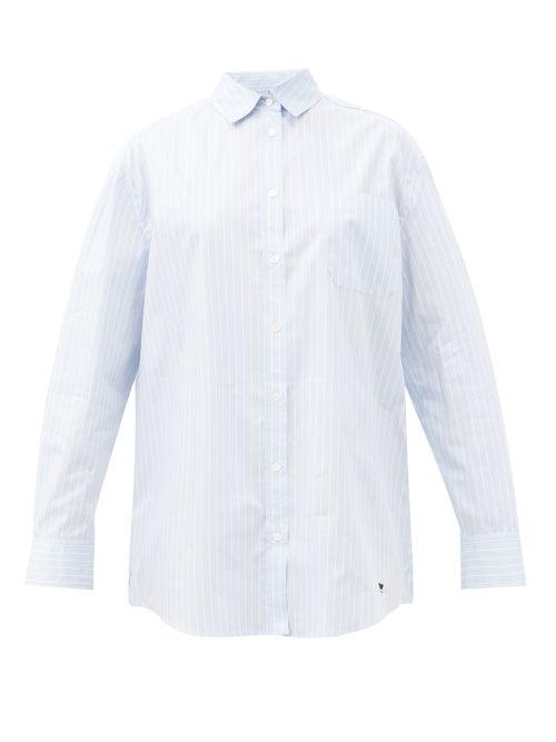 Matchesfashion.com Weekend Max Mara - Maroso Shirt - Womens - Light Blue