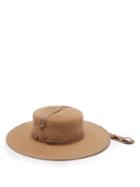 Matchesfashion.com Lola Hats - Winter Zorro Felt Hat - Womens - Camel