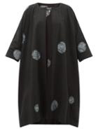 Matchesfashion.com Eskandar - Scattered Disc Shibori-dyed Cotton Jacket - Womens - Black White