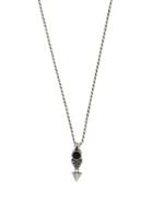 Matchesfashion.com Emanuele Bicocchi - Arrow Charm Sterling Silver Necklace - Mens - Silver