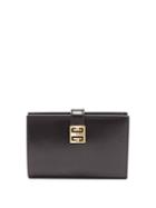 Ladies Accessories Givenchy - 4g Leather Bifold Wallet - Womens - Black