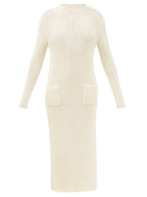Max Mara - Adele Dress - Womens - Cream