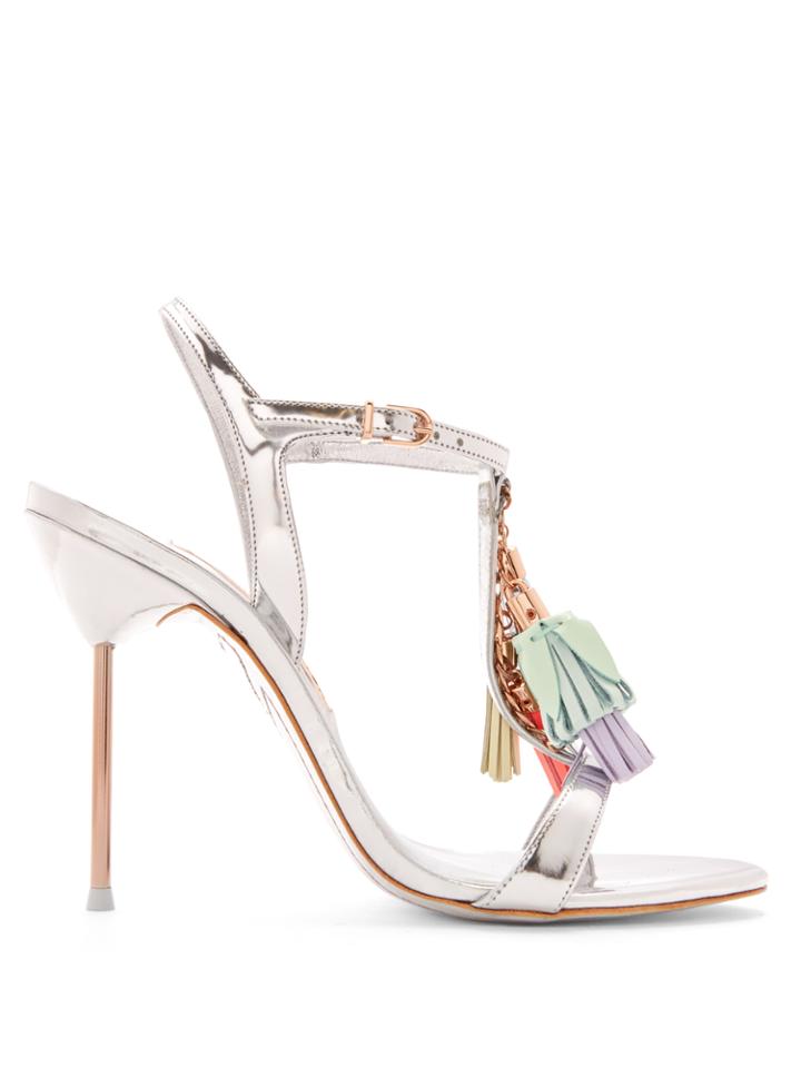 Sophia Webster Layla Tassel-embellished Leather Sandals