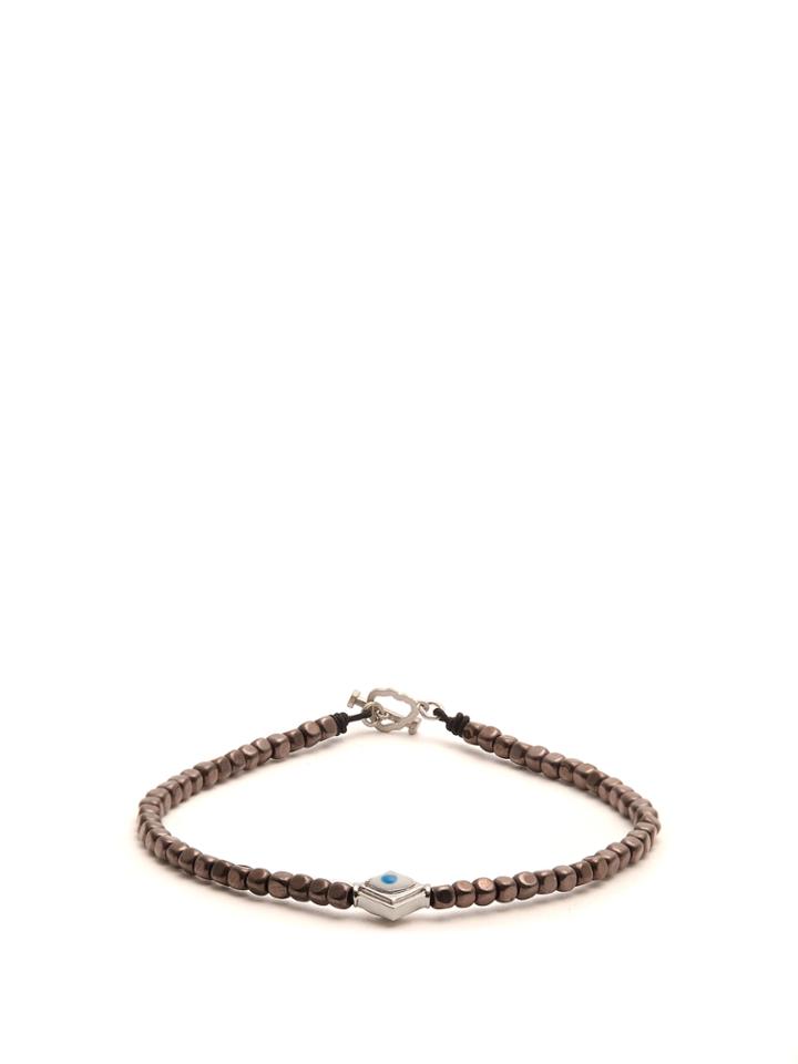 Luis Morais Evil Eye Beaded Bracelet