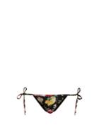 Dolce & Gabbana Floral-print Tie-side Bikini Briefs