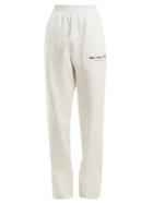 Mm6 Maison Margiela Logo-print Cotton Track Pants