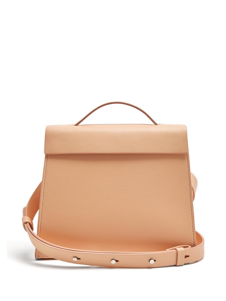 Aesther Ekme Mini Triangle Leather Bag