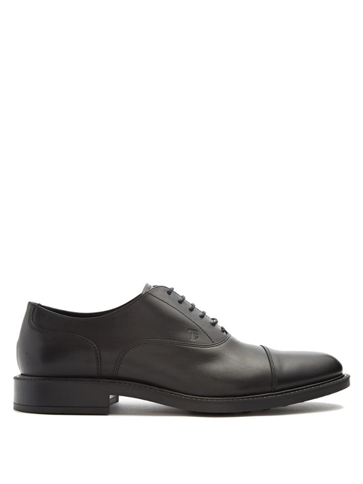 Tod's Lace-up Leather Oxford Shoes
