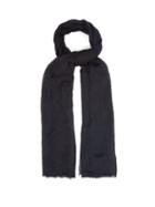 Matchesfashion.com Title Of Work - Solid Cashmere Scarf - Mens - Black