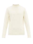 Matchesfashion.com Sunspel - Guernsey Merino Wool Sweater - Mens - Cream