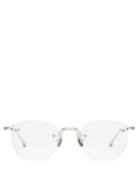 Matchesfashion.com Matsuda - M3104. Rx Rimless Engraved-titanium Glasses - Mens - Silver