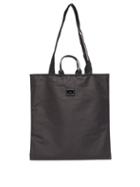 Acne Studios - New Arwen Face-patch Shell Tote Bag - Womens - Black
