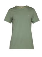 Matchesfashion.com Burberry - Logo Embroidered T Shirt - Mens - Green