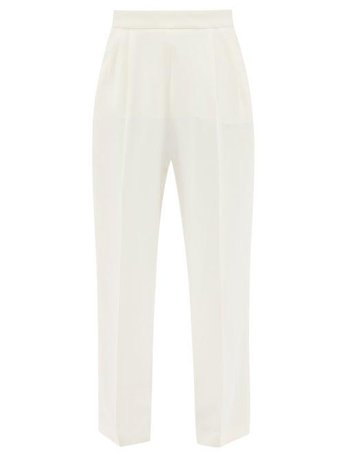Joseph - Thea Tailored Trousers - Womens - Ivory