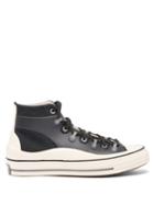 Converse X Kim Jones - Chuck 70 High-top Canvas And Rubber Trainers - Mens - Black White