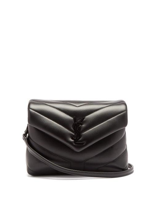 Matchesfashion.com Saint Laurent - Lou Lou Medium Leather Cross-body Bag - Womens - Black