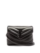 Matchesfashion.com Saint Laurent - Lou Lou Medium Leather Cross-body Bag - Womens - Black