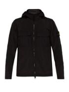 Matchesfashion.com Stone Island - Hooded Zip Through Jacket - Mens - Black