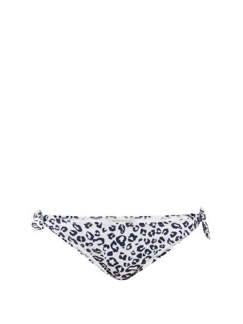 Matchesfashion.com Heidi Klein - Tanzania Leopard-print Side-tie Bikini Briefs - Womens - Leopard
