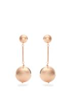 J.w.anderson Sphere Drop Gold-plated Earrings