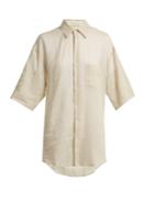 Wales Bonner Oversized Sheer-cotton Shirt
