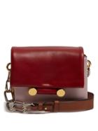Matchesfashion.com Marni - Cady Leather Shoulder Bag - Womens - Red Multi
