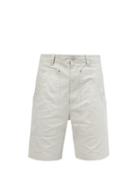 Isabel Marant - Kilano Organic Cotton-blend Shorts - Mens - Light Grey