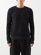 Saint Laurent - Raglan-sleeve Wool-blend Sweater - Mens - Black
