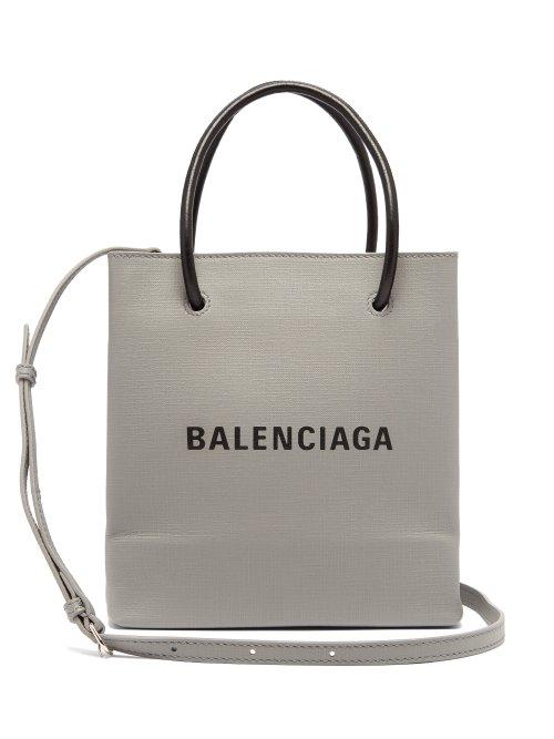 Matchesfashion.com Balenciaga - Shopping Tote Xxs - Womens - Grey